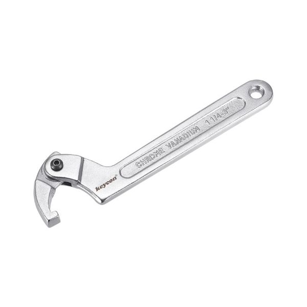 uxcell c spanner tool, 1 1/4-3 inch (32-76mm) chrome vanadium adjustable hook wrench (square nose)
uxcell c spanner tool, 1 1/4-3 inch (32-76mm) chrome vanadium adjustable hook wrench (square nose)