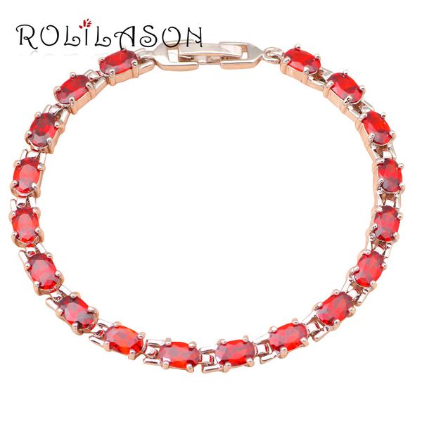 rolilason garnet jewelry for ladies friendship red zircon silver bracelets wholesale retail fashion jewelry tbs724, Black
rolilason garnet jewelry for ladies friendship red zircon silver bracelets wholesale retail fashion jewelry tbs724, Black