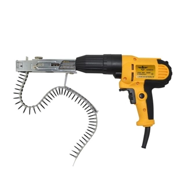 woodworking decorative drill electric chain gun automatic send nail gun tool, for plaster workpiece ceiling wooden box binding
woodworking decorative drill electric chain gun automatic send nail gun tool, for plaster workpiece ceiling wooden box binding