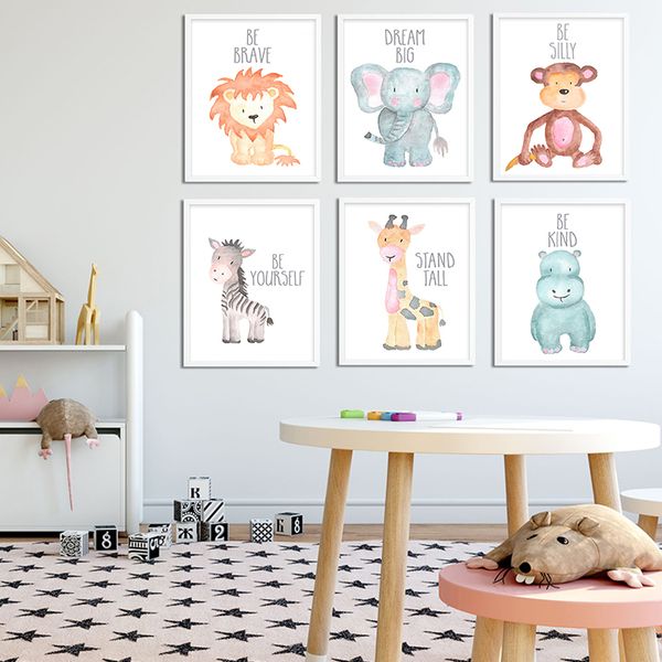 canvas painting baby animals posters safari animal painting quote leaves print baby shower gifts wall art nursery decor
canvas painting baby animals posters safari animal painting quote leaves print baby shower gifts wall art nursery decor