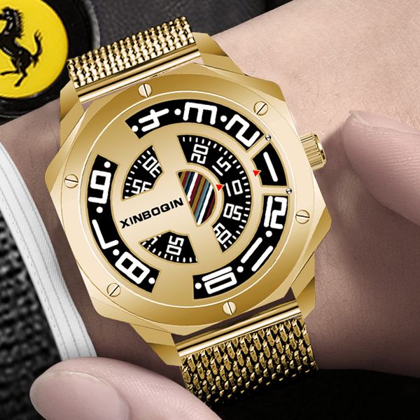 personalized visible working dial creative watches for men steel milanese bracelet watch quartz no pointer wristwatch waterproof, Slivery;brown
personalized visible working dial creative watches for men steel milanese bracelet watch quartz no pointer wristwatch waterproof, Slivery;brown