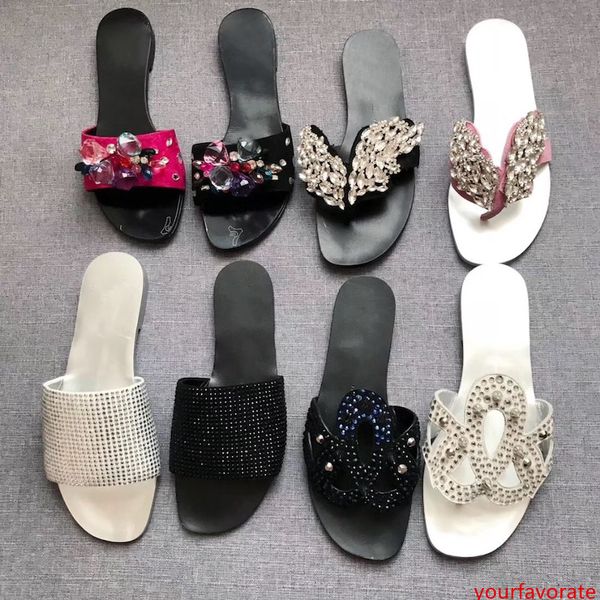 fashion luxury designer slides women sandals flip flop crystal toe flat slippers crystal butterfly jewelry gz18 non-slip designer shoes
fashion luxury designer slides women sandals flip flop crystal toe flat slippers crystal butterfly jewelry gz18 non-slip designer shoes
