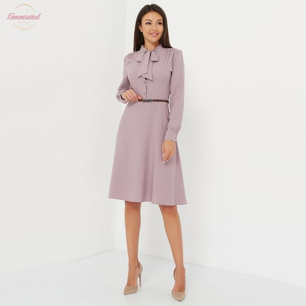 women casual bow tie party dress ladies long sleeve a line elegant dress 2020 new women knee dress vintage solid vestido, Black;gray
women casual bow tie party dress ladies long sleeve a line elegant dress 2020 new women knee dress vintage solid vestido, Black;gray