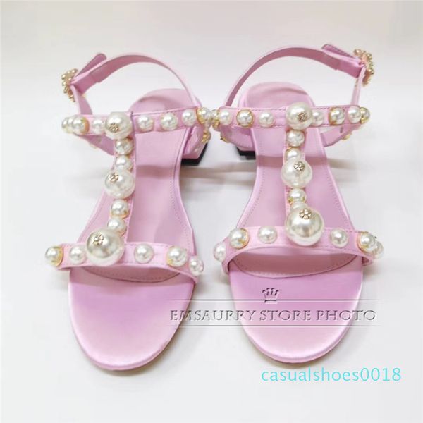 2020 new design string bead sandals women beading t-straps open toes sweet pink satin pearl decor banquet shoes woman c18, Black
2020 new design string bead sandals women beading t-straps open toes sweet pink satin pearl decor banquet shoes woman c18, Black