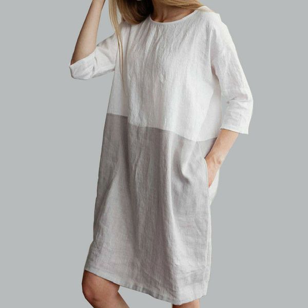 plus size women's cotton dress short sleeve long t-shirt ladies pretty casual 2019 new summer vestidos de verano elbise, Black;gray
plus size women's cotton dress short sleeve long t-shirt ladies pretty casual 2019 new summer vestidos de verano elbise, Black;gray