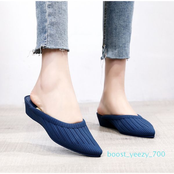 women wedges pointed toe slippers ladies slip on casual footwear new summer comfort jelly shoes fashion female two wear b70, Black
women wedges pointed toe slippers ladies slip on casual footwear new summer comfort jelly shoes fashion female two wear b70, Black