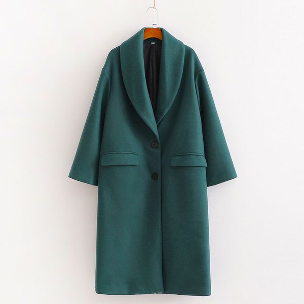 fandy lokar turn down collar wool coats women fashion single breasted jackets women elegant long sleeve coats female ladies ld, Black
fandy lokar turn down collar wool coats women fashion single breasted jackets women elegant long sleeve coats female ladies ld, Black