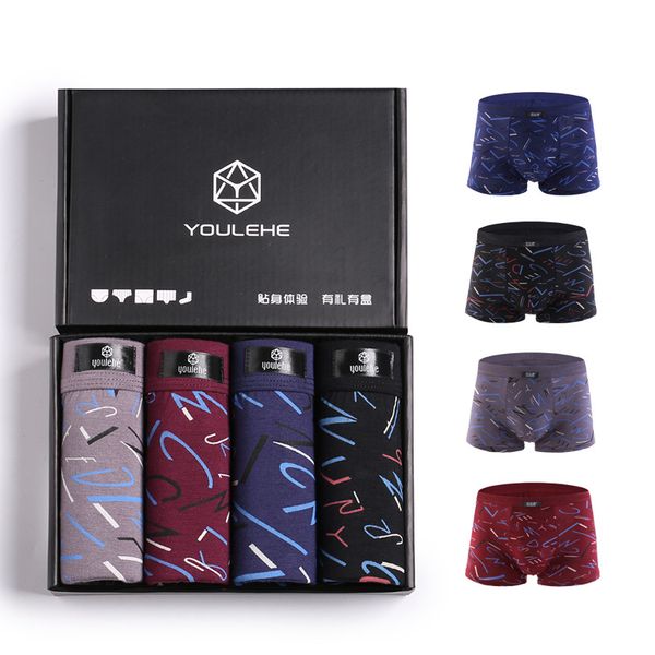 4 pcs/lot brand underwear men's boxers cotton boxer men panties men underwear cueca boxer homme boxershorts, Black;white
4 pcs/lot brand underwear men's boxers cotton boxer men panties men underwear cueca boxer homme boxershorts, Black;white