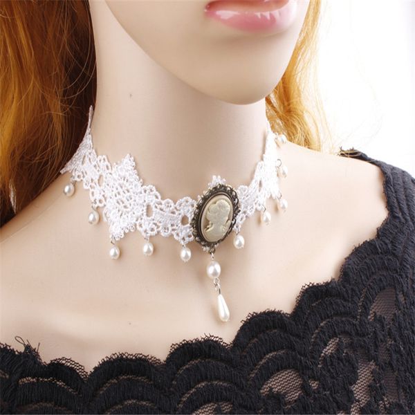 rivets tassel chokers crystal white collares choker necklace vintage victorian women chocker steampunk jewelry, Silver
rivets tassel chokers crystal white collares choker necklace vintage victorian women chocker steampunk jewelry, Silver
