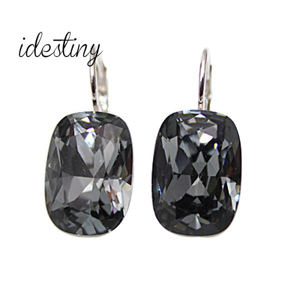 11.11 sale new woman fashion drop earring made with austria crystal classical rectangle design bijoux earing jewelry for gift, Silver
11.11 sale new woman fashion drop earring made with austria crystal classical rectangle design bijoux earing jewelry for gift, Silver