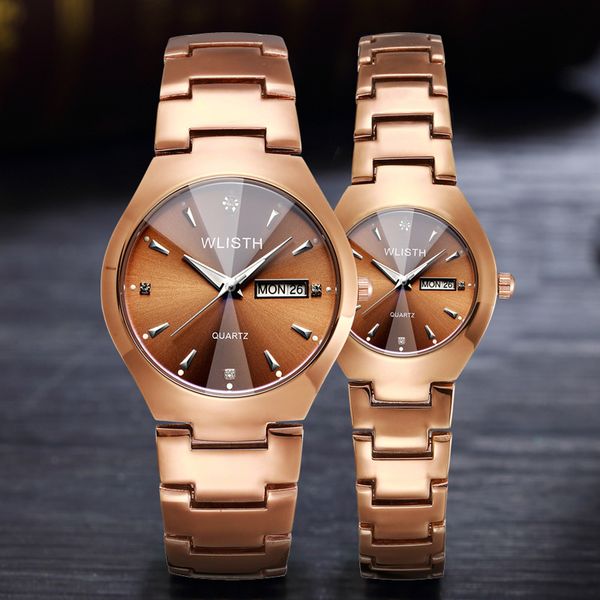 lovers watch quartz wrist watches for men and women new alloy business watches casual couple quartz, Slivery;brown
lovers watch quartz wrist watches for men and women new alloy business watches casual couple quartz, Slivery;brown