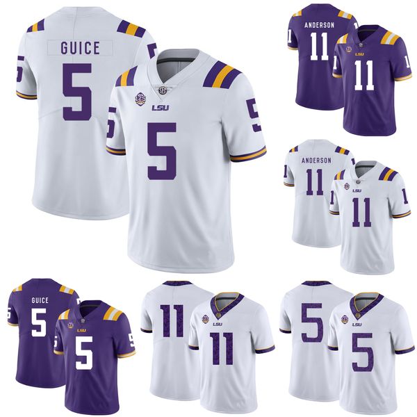 barkevious mingo stitched men's lsu tigers derrius guice deion jones dee anderson purple white college football jersey, Black
barkevious mingo stitched men's lsu tigers derrius guice deion jones dee anderson purple white college football jersey, Black