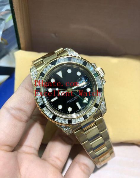 3 excellent products bp factory watches 40 mm 116758 116759 18k yellow gold rainbow diamond border black dial asia 2813 automati, Slivery;brown
3 excellent products bp factory watches 40 mm 116758 116759 18k yellow gold rainbow diamond border black dial asia 2813 automati, Slivery;brown