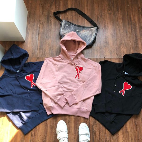 19fw new luxurious brands design ami de coeur love heart sweater pullover hoodies men women outdoor streetwear sweatshirt jackets, Blue;black
19fw new luxurious brands design ami de coeur love heart sweater pullover hoodies men women outdoor streetwear sweatshirt jackets, Blue;black