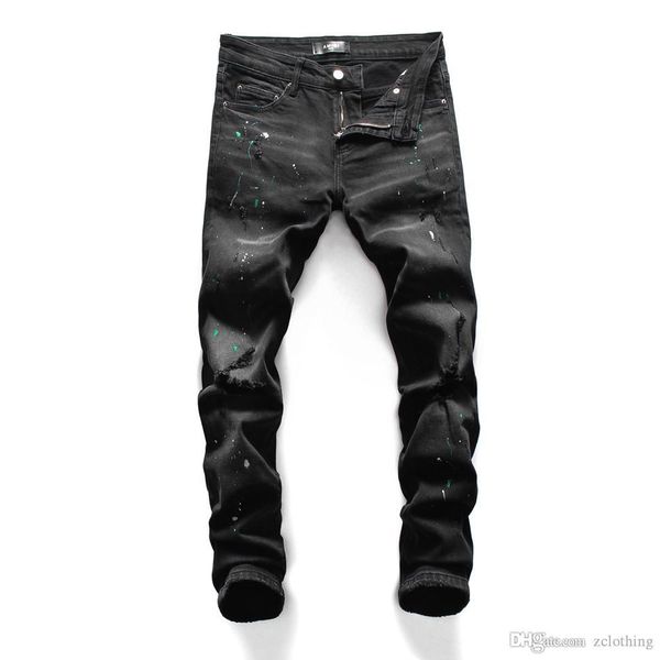 2020 new mens distressed ripped biker mens luxury designer jeans slim fit motorcycle mens slim fit jeans men s luxury designer denim jeans, Blue
2020 new mens distressed ripped biker mens luxury designer jeans slim fit motorcycle mens slim fit jeans men s luxury designer denim jeans, Blue