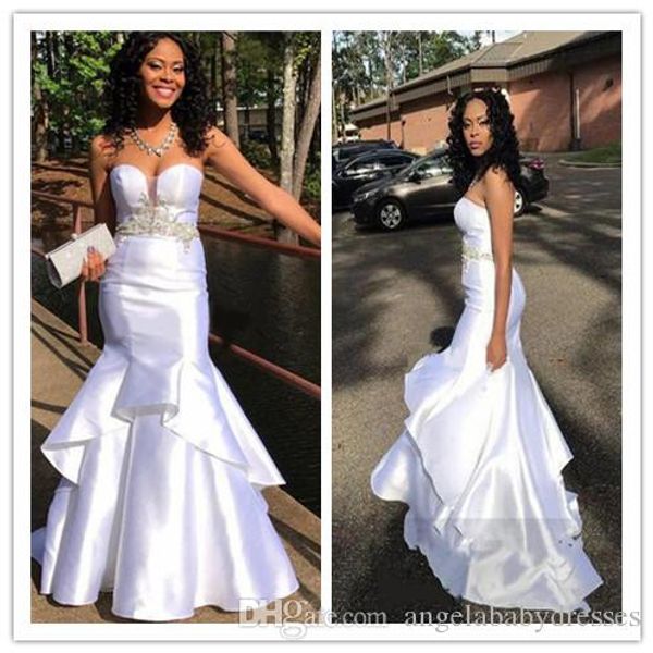 sweet heart backless новый белый русалка пром платья поезд стреловидности sash beads long formal evening партии платья особому случаю платье, Black
sweet heart backless новый белый русалка пром платья поезд стреловидности sash beads long formal evening партии платья особому случаю платье, Black
