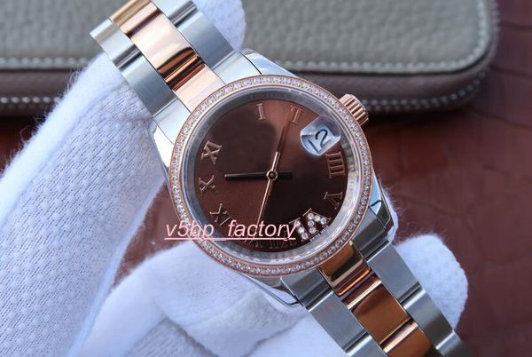 classic series women's watches 31mm 18kt gold diamond 178383 stainless steel asia 2813 movement automatic watch ladies watch women', Slivery;brown
classic series women's watches 31mm 18kt gold diamond 178383 stainless steel asia 2813 movement automatic watch ladies watch women', Slivery;brown