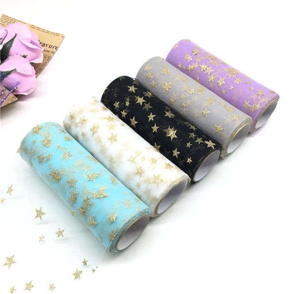 gold star glitter tulle 15cm wide mesh roll spool tutu soft squines tulle baby shower diy wedding birthday party deco
gold star glitter tulle 15cm wide mesh roll spool tutu soft squines tulle baby shower diy wedding birthday party deco
