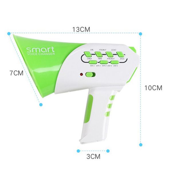 cute modifier mini horn girls boys voice change gifts plastic 5 music voice changer robot education gadget multicolor optional
cute modifier mini horn girls boys voice change gifts plastic 5 music voice changer robot education gadget multicolor optional