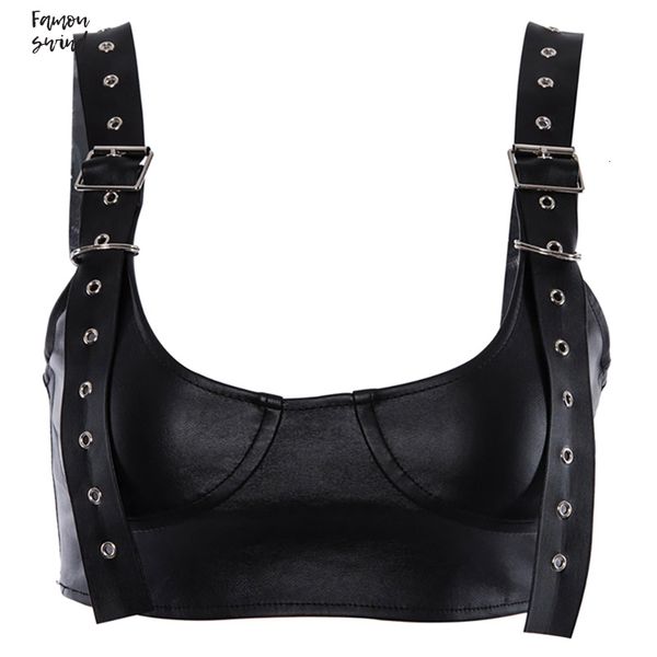 pu crop leather patchwork fashion straps backless bandage summer women spaghetti camis drop shipping, White
pu crop leather patchwork fashion straps backless bandage summer women spaghetti camis drop shipping, White