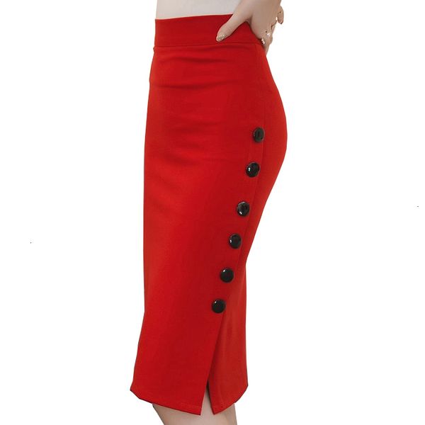 pencil skirt skirts for women plus size new fashion 2019 women skirt midi slim ol open slit button slim 2 colors, Black
pencil skirt skirts for women plus size new fashion 2019 women skirt midi slim ol open slit button slim 2 colors, Black