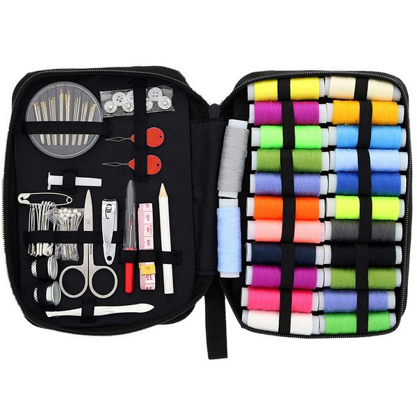 new portable sewing kit for travel home repair set needles portable mini mending button travel sew kits 0603#30, Black
new portable sewing kit for travel home repair set needles portable mini mending button travel sew kits 0603#30, Black