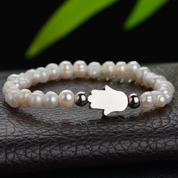 natural freshwater pearl beads fatima hand &evil eye bracelet white pearl bracelet fine elastic cord jewelry for women, Golden;silver
natural freshwater pearl beads fatima hand &evil eye bracelet white pearl bracelet fine elastic cord jewelry for women, Golden;silver