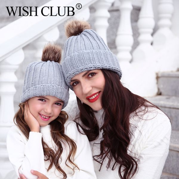 2019 winter hat for boys girls knit winter warm pompom hat kids fashion parent-child beanie solid color cute women, Blue;gray
2019 winter hat for boys girls knit winter warm pompom hat kids fashion parent-child beanie solid color cute women, Blue;gray