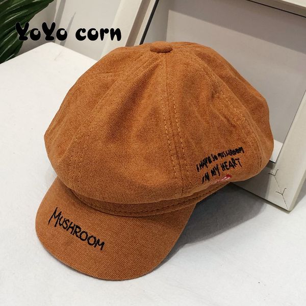 yoyocorn winter new embroidered beret men and women caps straw hat letters sunshade sun hat cap octagonal, Blue;gray
yoyocorn winter new embroidered beret men and women caps straw hat letters sunshade sun hat cap octagonal, Blue;gray