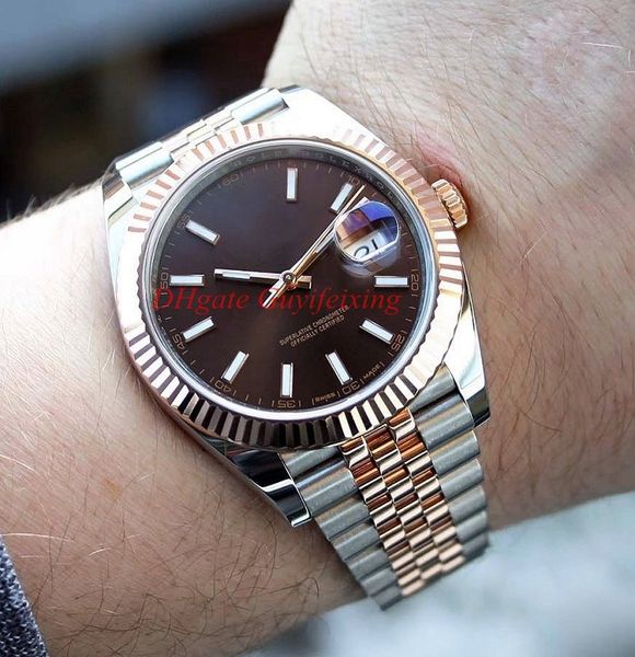 ks factory luxury men watch mechanical watches rose gold jubilee bracelet 126331 126301 brown dial perpetual sapphire datejust wristwatch, Slivery;brown
ks factory luxury men watch mechanical watches rose gold jubilee bracelet 126331 126301 brown dial perpetual sapphire datejust wristwatch, Slivery;brown