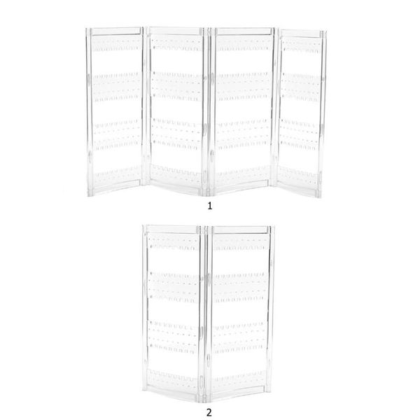 creative screen earring ear stud display rack jewelry organizer stand shelf necklace bracelet jewelry display gift box holder, Black
creative screen earring ear stud display rack jewelry organizer stand shelf necklace bracelet jewelry display gift box holder, Black