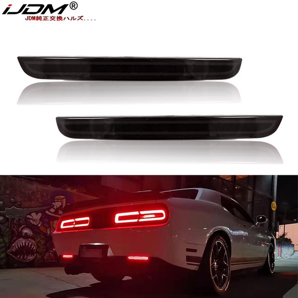 ijdm 3d optic style full led rear bumper reflector light kit for 2015-up dodge challenger, function as tail or rear fog lights
ijdm 3d optic style full led rear bumper reflector light kit for 2015-up dodge challenger, function as tail or rear fog lights