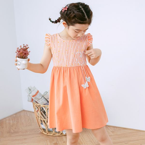 2020 summer new kids girls cute sleeve dress korean style teen girls cotton dress children stripe patchwork dresses, #8759, Red;yellow
2020 summer new kids girls cute sleeve dress korean style teen girls cotton dress children stripe patchwork dresses, #8759, Red;yellow