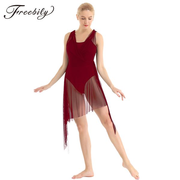 women wrapped front and back asymmetrical ballet leotard adults figure ice skating dress for performance competition costumes, Black;red
women wrapped front and back asymmetrical ballet leotard adults figure ice skating dress for performance competition costumes, Black;red