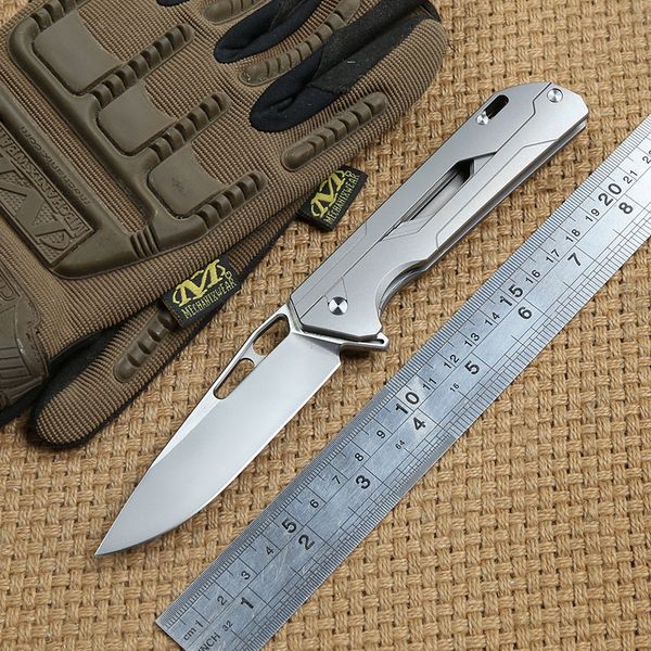 Li Bing SUECX Flipper Tactical Folding Knife M390 blade ball bearing Camping Outdoor hunting TC4 Titanium handle Knives EDC Tool
Li Bing SUECX Flipper Tactical Folding Knife M390 blade ball bearing Camping Outdoor hunting TC4 Titanium handle Knives EDC Tool