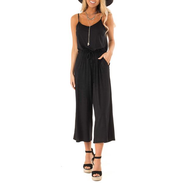 feitong women casual sleeveless v neck high waist bodysuit women playsuit rompers womens jumpsuit wide leg pants long trousers, Black;white
feitong women casual sleeveless v neck high waist bodysuit women playsuit rompers womens jumpsuit wide leg pants long trousers, Black;white