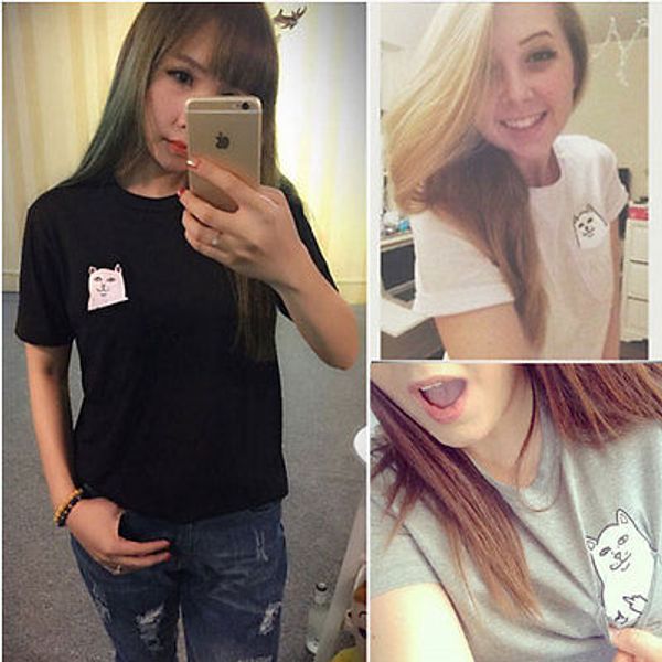 T shirt women brand summer naughty white cat 3D t shirt women lovely cartoon shirt Good quality comfortable brand cotton shirts
T shirt women brand summer naughty white cat 3D t shirt women lovely cartoon shirt Good quality comfortable brand cotton shirts