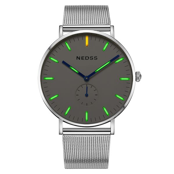 brand nedss couple watch tritium mens watches luminous slim case dw male steel functional quartz watch wrist sport watch t200409, Slivery;brown
brand nedss couple watch tritium mens watches luminous slim case dw male steel functional quartz watch wrist sport watch t200409, Slivery;brown