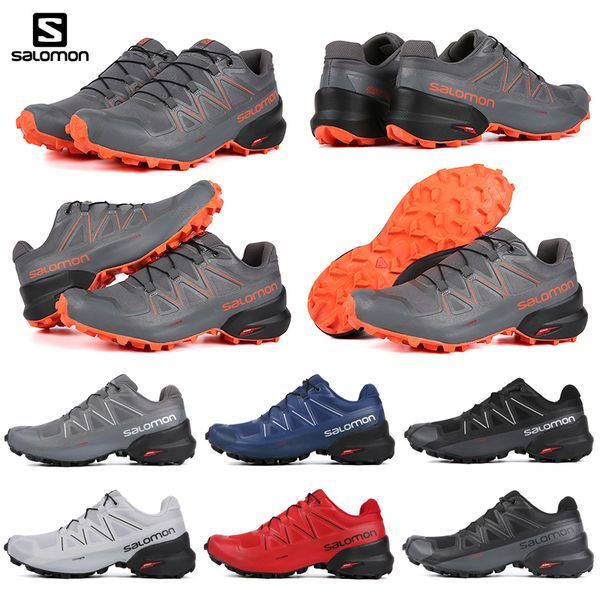 New Salomon Speed Cross 5 CS V Men Women Outdoor Running Shoes SpeedCross Black Designer Trainer Mens Athletic Sports Sneaker 36-46
New Salomon Speed Cross 5 CS V Men Women Outdoor Running Shoes SpeedCross Black Designer Trainer Mens Athletic Sports Sneaker 36-46