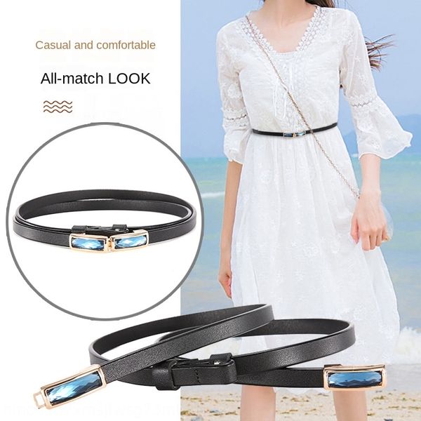 belt women's decorative patent leather thin belt jumpsuit skirt water drill rhinestone rhinestone decorative waist chain, Black;brown
belt women's decorative patent leather thin belt jumpsuit skirt water drill rhinestone rhinestone decorative waist chain, Black;brown