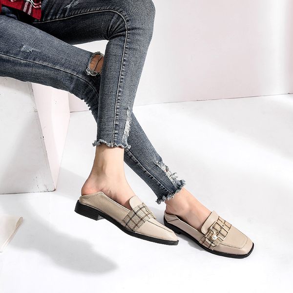 2019 autumn net red new womens shoes wish popular flat sole single shoes womens square toe, Black
2019 autumn net red new womens shoes wish popular flat sole single shoes womens square toe, Black