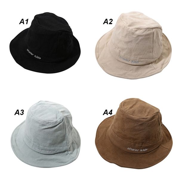 children gift casual fashion baby boys girls caps letter cute printing cap kids toddler solid color bucket hat, Yellow
children gift casual fashion baby boys girls caps letter cute printing cap kids toddler solid color bucket hat, Yellow