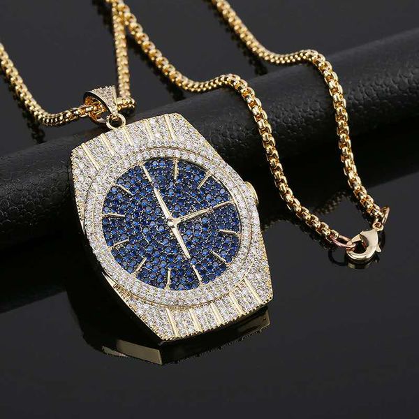 men's zircon necklace hip hop rapper jewelry gift men's dj culb watch shape pendant necklace, Silver
men's zircon necklace hip hop rapper jewelry gift men's dj culb watch shape pendant necklace, Silver