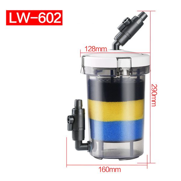 sunsun transparent lw-602 / lw-603 aquarium pre-filter with filter cotton mini fish tank filter barrel without pump
sunsun transparent lw-602 / lw-603 aquarium pre-filter with filter cotton mini fish tank filter barrel without pump