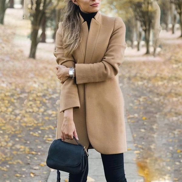 trench solid women wool coat winter warm shopping outwear outdoor slim fit stand collar elegant long office ladies fashion, Black
trench solid women wool coat winter warm shopping outwear outdoor slim fit stand collar elegant long office ladies fashion, Black
