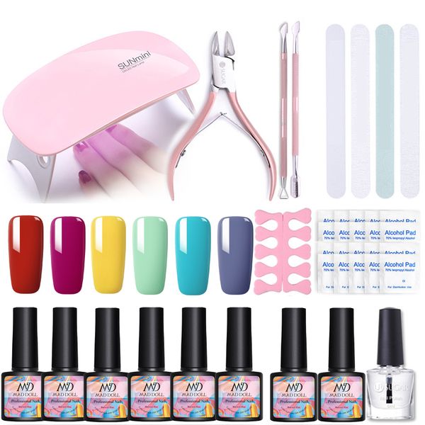 mad doll nail get set uv led lamp dryer nail file buffer with colorful soak off art gel cutter for diy manicuring
mad doll nail get set uv led lamp dryer nail file buffer with colorful soak off art gel cutter for diy manicuring