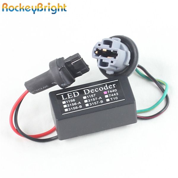 rockeybright t20 7440 7443 led canceller decoder resistor 7440 warning flashing canceller adapter for european car lights
rockeybright t20 7440 7443 led canceller decoder resistor 7440 warning flashing canceller adapter for european car lights