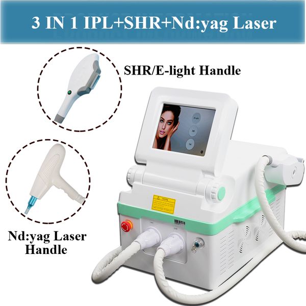 3 in 1 multifunction ipl machine opt shr hair removal elight skin rejuvenation nd yag laser tattoo removal beauty equipment, Black;white
3 in 1 multifunction ipl machine opt shr hair removal elight skin rejuvenation nd yag laser tattoo removal beauty equipment, Black;white