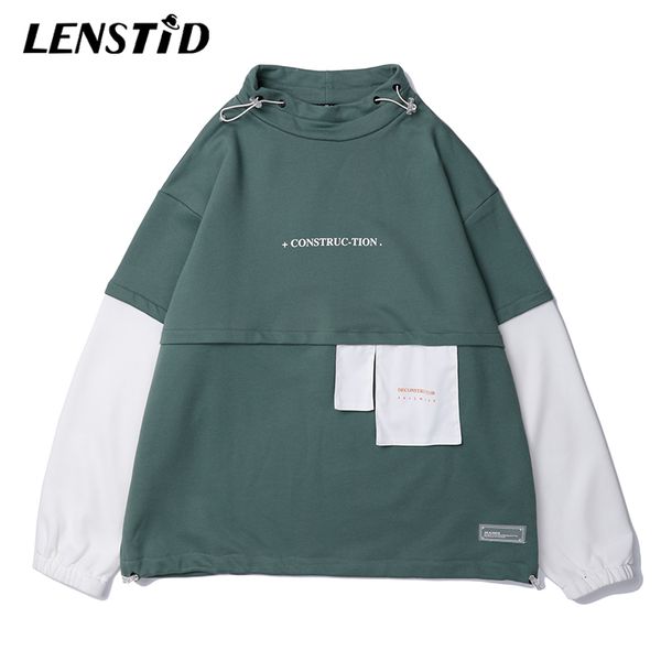 lenstid autumn new men hip hop color block patchwork korean style casual sweatshirt pullover harajuku streetwear cotton hoodies, Black
lenstid autumn new men hip hop color block patchwork korean style casual sweatshirt pullover harajuku streetwear cotton hoodies, Black