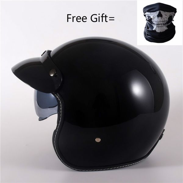 new motorcycle half helmet cruiser 3/4 open face scooter vintage dot + visors +inner dark lens mate black xs s m l xl
new motorcycle half helmet cruiser 3/4 open face scooter vintage dot + visors +inner dark lens mate black xs s m l xl
